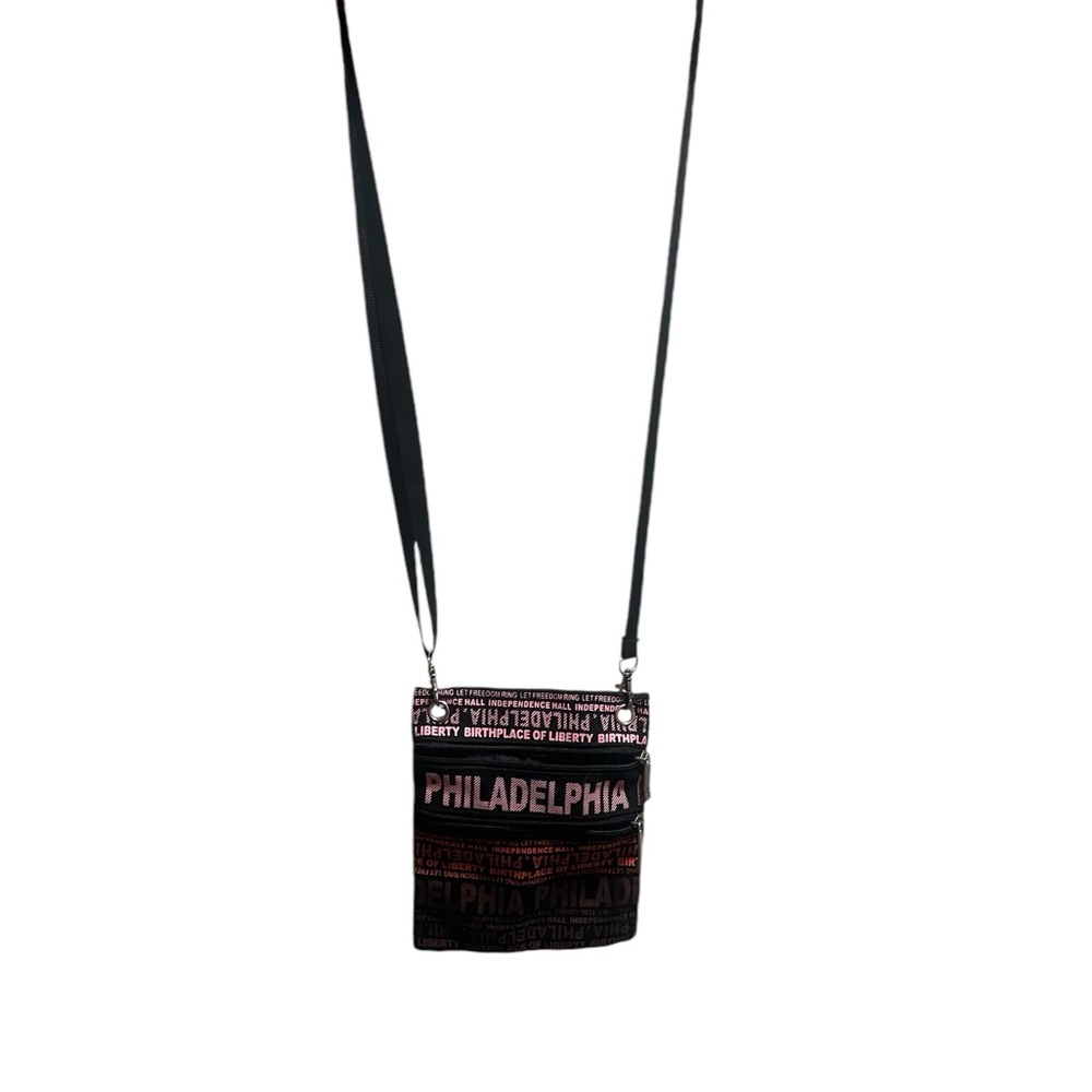 Philadelphia Black Crossbody Bag